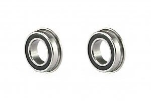 SERPENT  Ballbearing 8x14x4 flanged SS x2