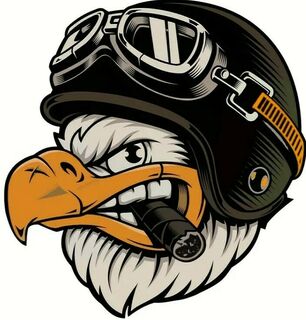 Waterproof Eagle Decal Large