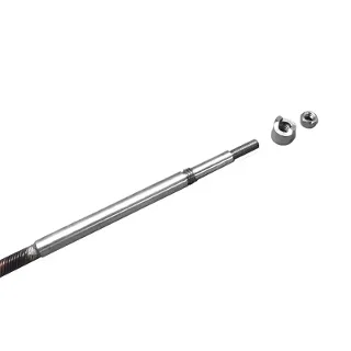 1/4 Steped down to 3/16 welded flexi shaft