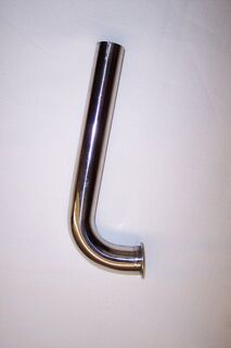 22mm SS Header Pipe 105 Deg
