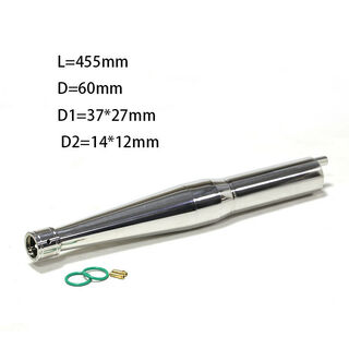 455mm Aluminum 29cc Tuned Pipe W/ Muffler