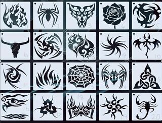 RCP Stencils Small