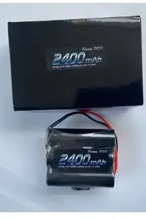 Gens Ace 6V 2400mah NiMh Hump RX Pack w/JR Plug
