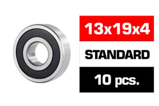 13x19x4mm HS 2RS CHROME STEEL BEARING SET