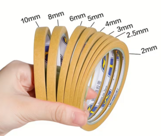 Fine Line Masking tape 2mm up to 10mm Set