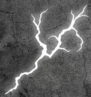 Reflective Lightning Waterproof Decals